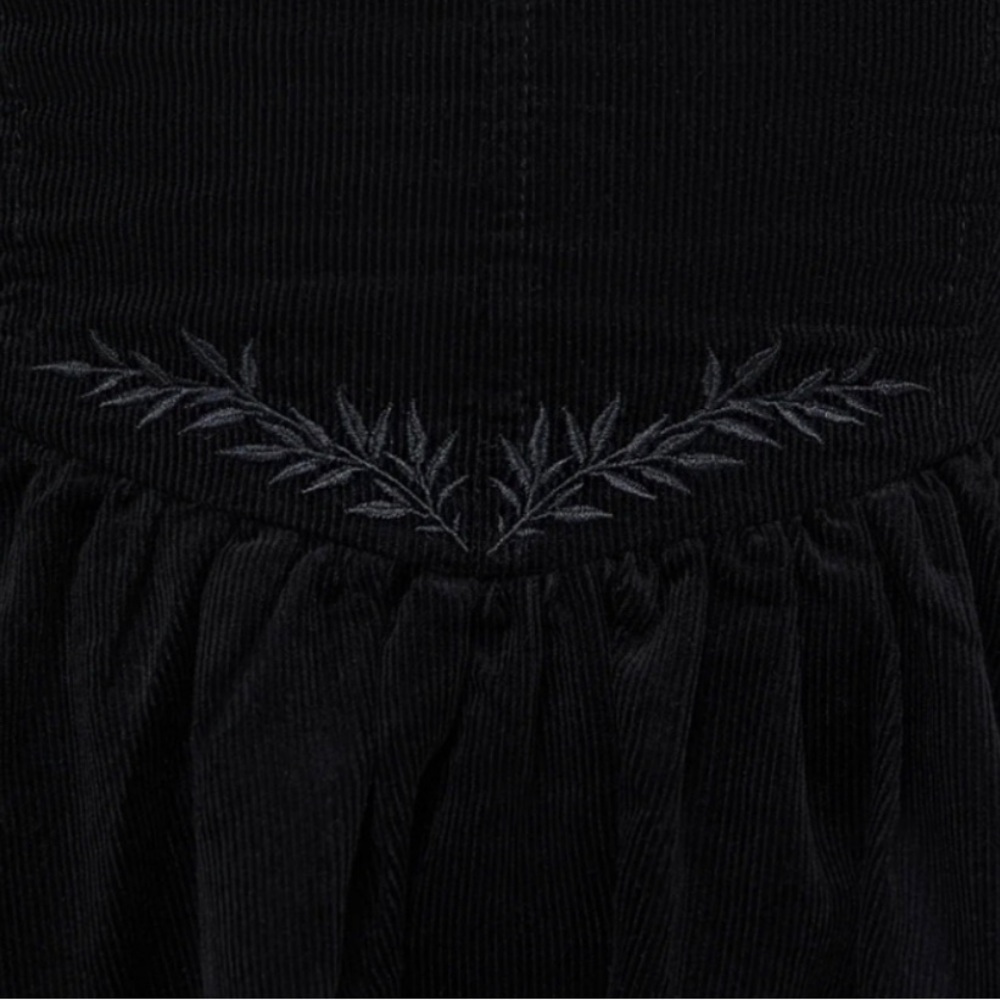 Killstar black mini Dress with waist embroidery - Picture 2 of 5